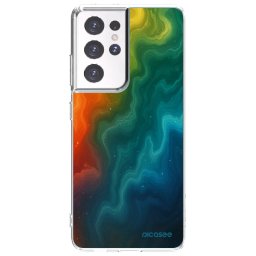 Átlátszó szilikon tok az alábbi mobiltelefonokra Samsung Galaxy S21 Ultra 5G G998B - Solar