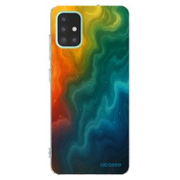 Átlátszó szilikon tok az alábbi mobiltelefonokra Samsung Galaxy M31s - Solar