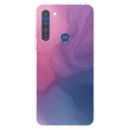 Átlátszó szilikon tok az alábbi mobiltelefonokra Motorola Moto G8 - Silk