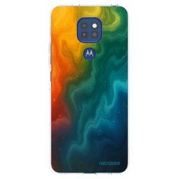 Átlátszó szilikon tok az alábbi mobiltelefonokra Motorola Moto G9 Play - Solar