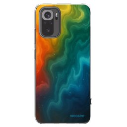 Átlátszó szilikon tok az alábbi mobiltelefonokra Xiaomi Redmi Note 10 - Solar