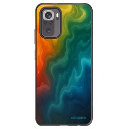 Fekete szilikon tok az alábbi mobiltelefonokra Xiaomi Redmi Note 10S - Solar