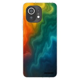 Átlátszó szilikon tok az alábbi mobiltelefonokra Xiaomi Mi 11 - Solar
