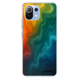 Átlátszó szilikon tok az alábbi mobiltelefonokra Xiaomi Mi 11 Lite - Solar