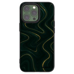 Fekete szilikon tok az alábbi mobiltelefonokra Apple iPhone 13 Pro - Vawes