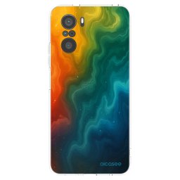 Átlátszó szilikon tok az alábbi mobiltelefonokra Xiaomi Poco F3 - Solar