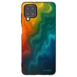 Fekete szilikon tok az alábbi mobiltelefonokra Samsung Galaxy M12 M127F - Solar
