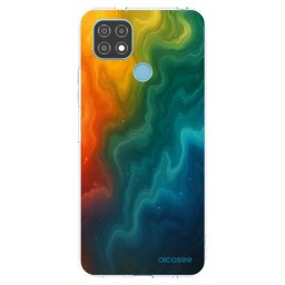 Átlátszó szilikon tok az alábbi mobiltelefonokra Realme C21 - Solar