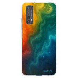Átlátszó szilikon tok az alábbi mobiltelefonokra Realme 7 - Solar