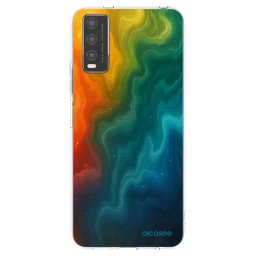 Átlátszó szilikon tok az alábbi mobiltelefonokra Vivo Y20s - Solar