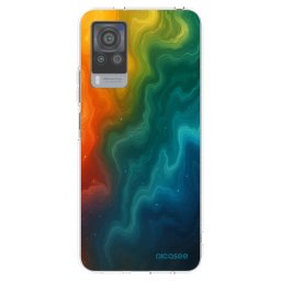 Átlátszó szilikon tok az alábbi mobiltelefonokra Vivo X60 Pro 5G - Solar
