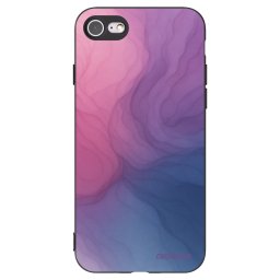 Fekete szilikon tok az alábbi mobiltelefonokra Apple iPhone SE 2022 - Silk