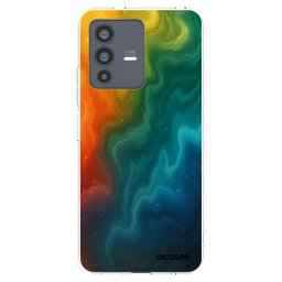 Átlátszó szilikon tok az alábbi mobiltelefonokra Vivo V23 5G - Solar
