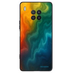 Fekete szilikon tok az alábbi mobiltelefonokra Honor 50 Lite - Solar