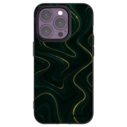 Fekete szilikon tok az alábbi mobiltelefonokra Apple iPhone 14 Pro - Vawes