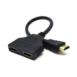 HDMI elosztó adapter kábel passzív fekete Gembird (DSP-2PH4-04)