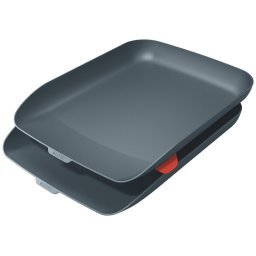 LEITZ irattartó szervezővel Cosy 2 db bársony szürke szett