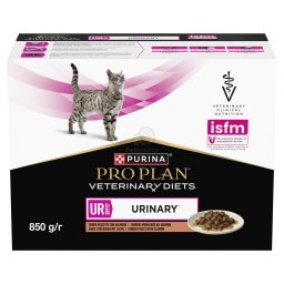 Purina Pro Plan Veterinary Diets Feline UR Urinary nedves macskaeledel lazaccal 10 x 85 g