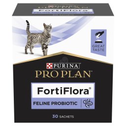 Purina Pro Plan Fortiflora probiotikum macskáknak 30 x 1 g tasak Lejárat: 2026.09.30