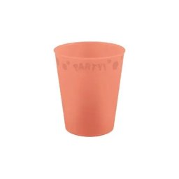 Lazacszín Pastel Salmon micro prémium műanyag pohár 250 ml