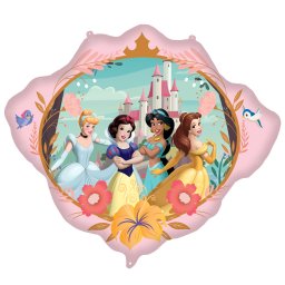 Disney Hercegnők Castle fólia lufi 80x70 cm