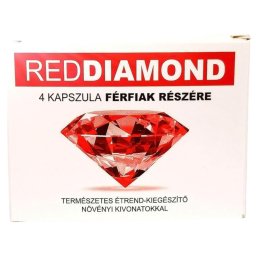 Red Diamond - természetes étrend kiegészítő férfiaknak (4 db)