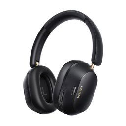 UGREEN HITUNE MAX 5C bluetooth fejhallgató SZTEREO (v5.4, mikrofon, akítv zajszűrő, összehajtható) FEKETE