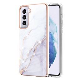 IMD MARBLE Védőburkolat Samsung Galaxy S21 5G WHITE