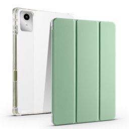 CRYSTAL Flip tok Lenovo Tab M11 / K11 világoszöld