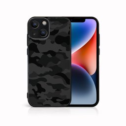 PROTEMIO MY ART Apple védőburkolat iPhone 15 BLACK CAMO (234)