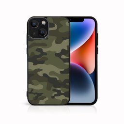 PROTEMIO MY ART Apple védőburkolat iPhone 15 GREEN CAMO (235)