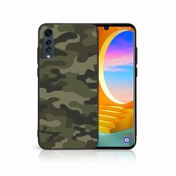 PROTEMIO MY ART Védőburkolat LG Velvet GREEN CAMO-hoz (235)