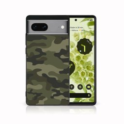 PROTEMIO MY ART Védőburkolat Google Pixel 7 GREEN CAMO-hoz (235)