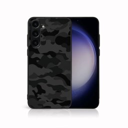 PROTEMIO MY ART Védőburkolat a Samsung-hoz Galaxy S24 FE 5G BLACK CAMO (234)