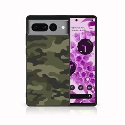 PROTEMIO MY ART Védőburkolat Google Pixel 7 Pro GREEN CAMO-hoz (235)