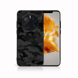 PROTEMIO MY ART Védőburkolat a Huawei Mate 50-hez Pro BLACK CAMO (234)