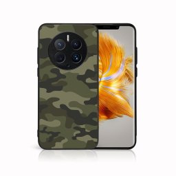 PROTEMIO MY ART Védőburkolat a Huawei Mate 50-hez Pro GREEN CAMO (235)