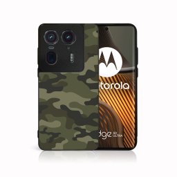 PROTEMIO MY ART Védőburkolat Motorola Edge 50 Ultra GREEN CAMO-hoz (235)