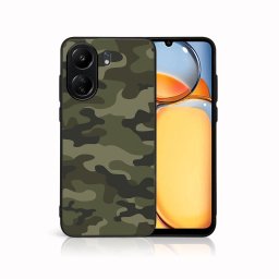 PROTEMIO MY ART Védőburkolat a Xiaomi-hoz Redmi 13C GREEN CAMO (235)
