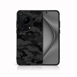 PROTEMIO MY ART Védőburkolat a Huawei Pura 70 Ultra számára BLACK CAMO (234)