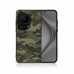 PROTEMIO MY ART Védőburkolat a Huawei Pura 70 Ultra számára GREEN CAMO (235)