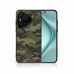 PROTEMIO MY ART Védőburkolat a Huawei Pura 70-hez Pro GREEN CAMO (235)