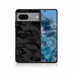 PROTEMIO MY ART Védőburkolat Google Pixel 8 BLACK CAMO-hoz (234)