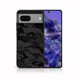 PROTEMIO MY ART Védőburkolat Google Pixel 8a BLACK CAMO-hoz (234)