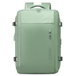 BANGE BG-1801 Utazási hátizsák laptop rekesszel, zöld