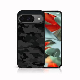 PROTEMIO MY ART Védőburkolat Google Pixel 9 BLACK CAMO-hoz (234)