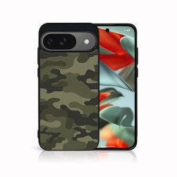 PROTEMIO MY ART Védőburkolat Google Pixel 9 GREEN CAMO-hoz (235)