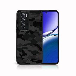 PROTEMIO MY ART Védőburkolat a Oppo Reno12-hez Pro 5G BLACK CAMO (234)