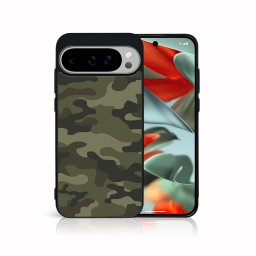 PROTEMIO MY ART Védőburkolat Google Pixel 9 Pro GREEN CAMO-hoz (235)