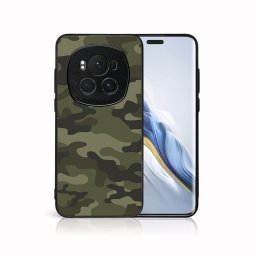 PROTEMIO MY ART Védőburkolat a Honor Magic6-hoz Pro 5G GREEN CAMO (235)